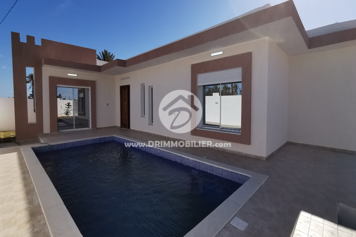 V508 -                            Vente
                           Villa avec piscine Djerba