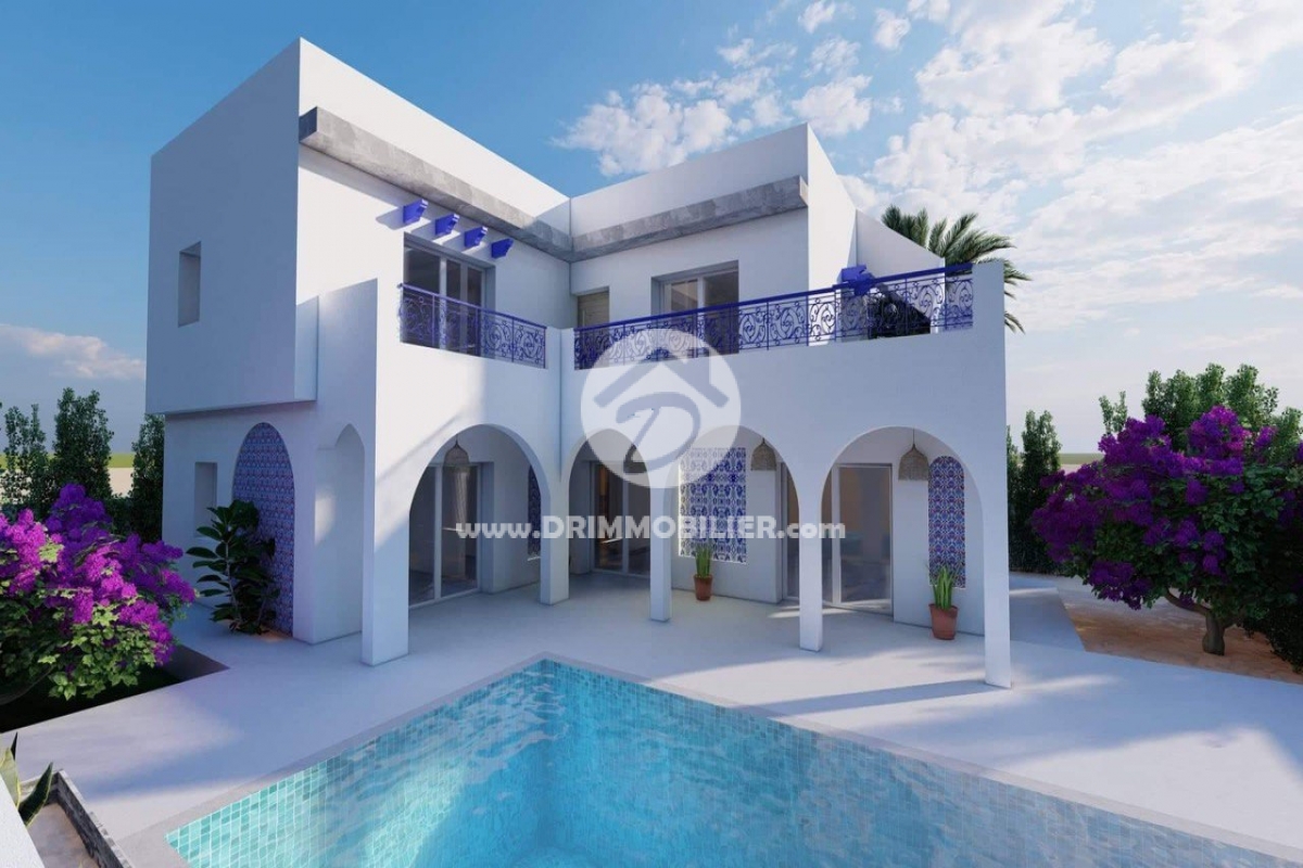 V610 -                            بيع
                           Villa avec piscine Djerba