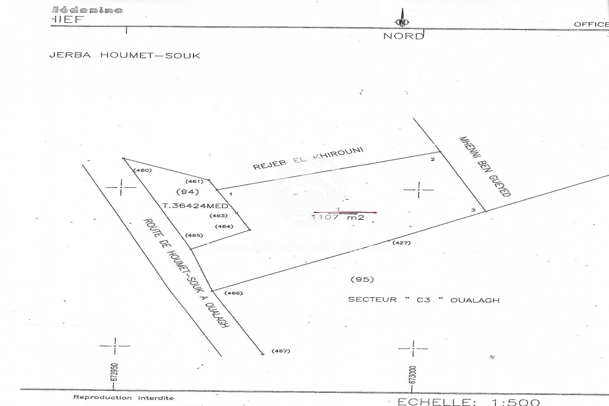 V269 -                            Sale
                           Terrain Djerba