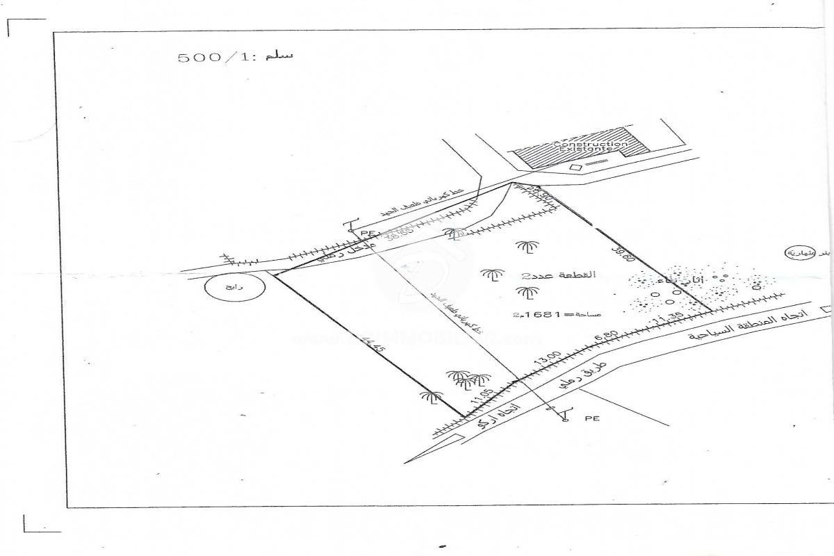 V432 -                            Sale
                           Terrain Djerba