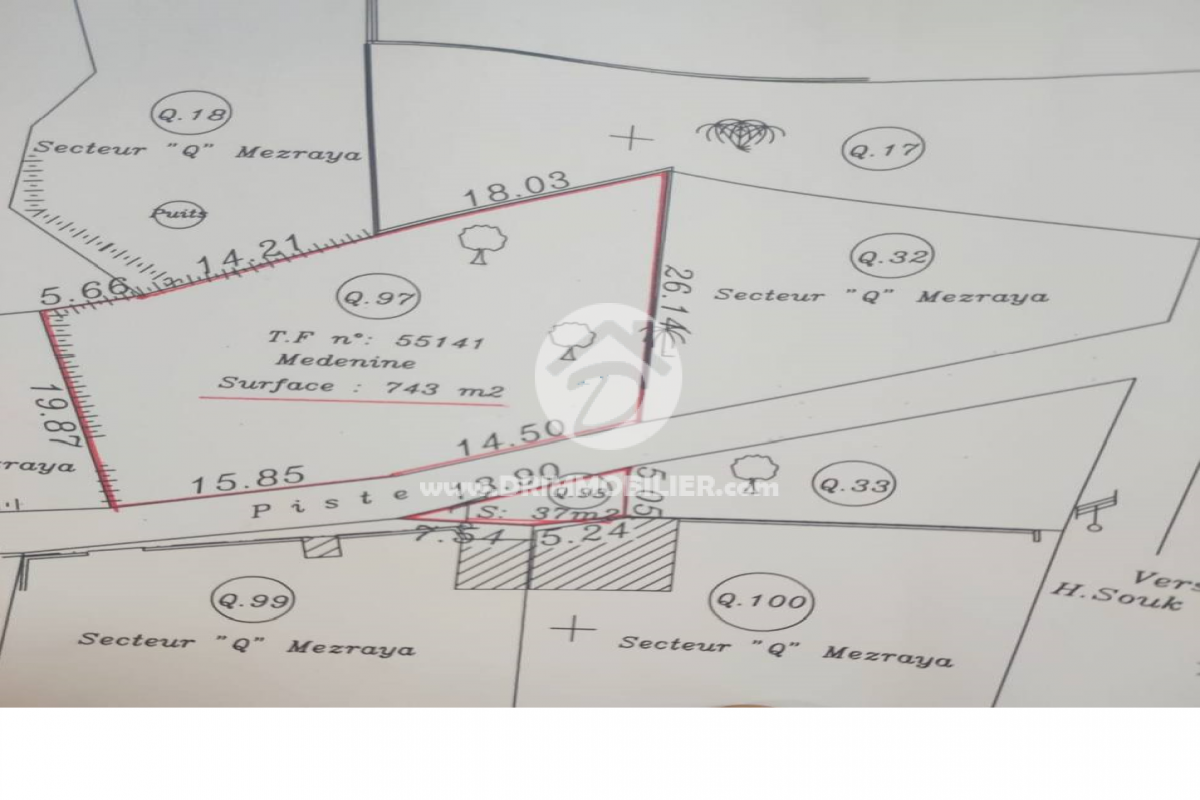 V569 -                            Sale
                           Terrain Djerba