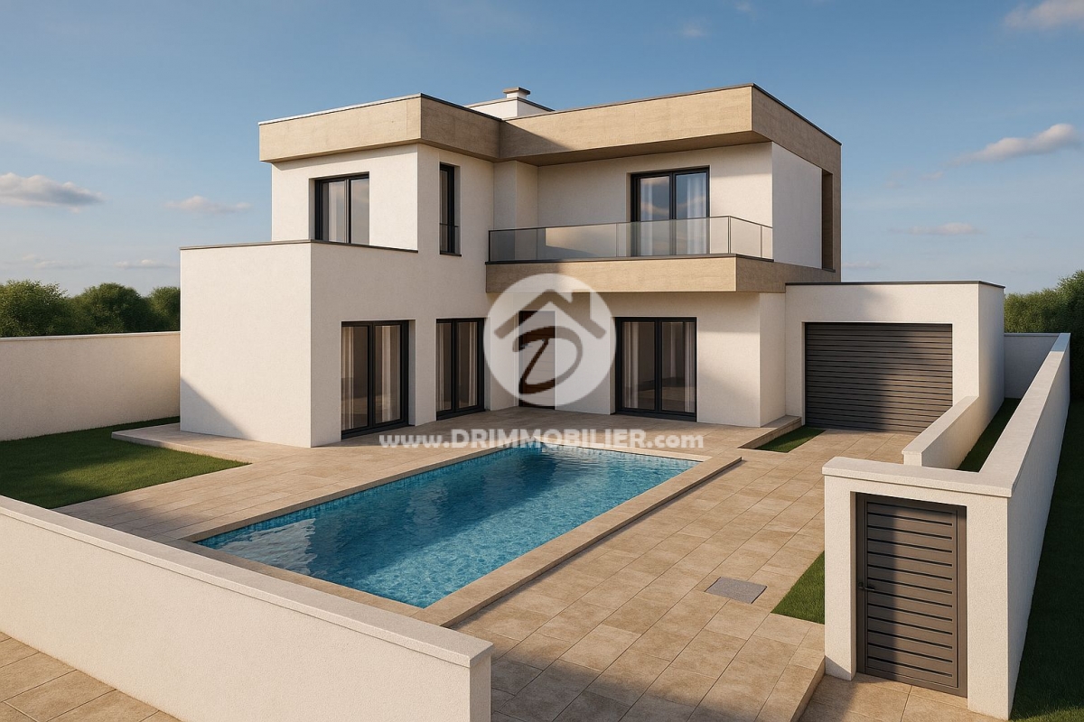 V696 -                            Vente
                           Villa avec piscine Djerba