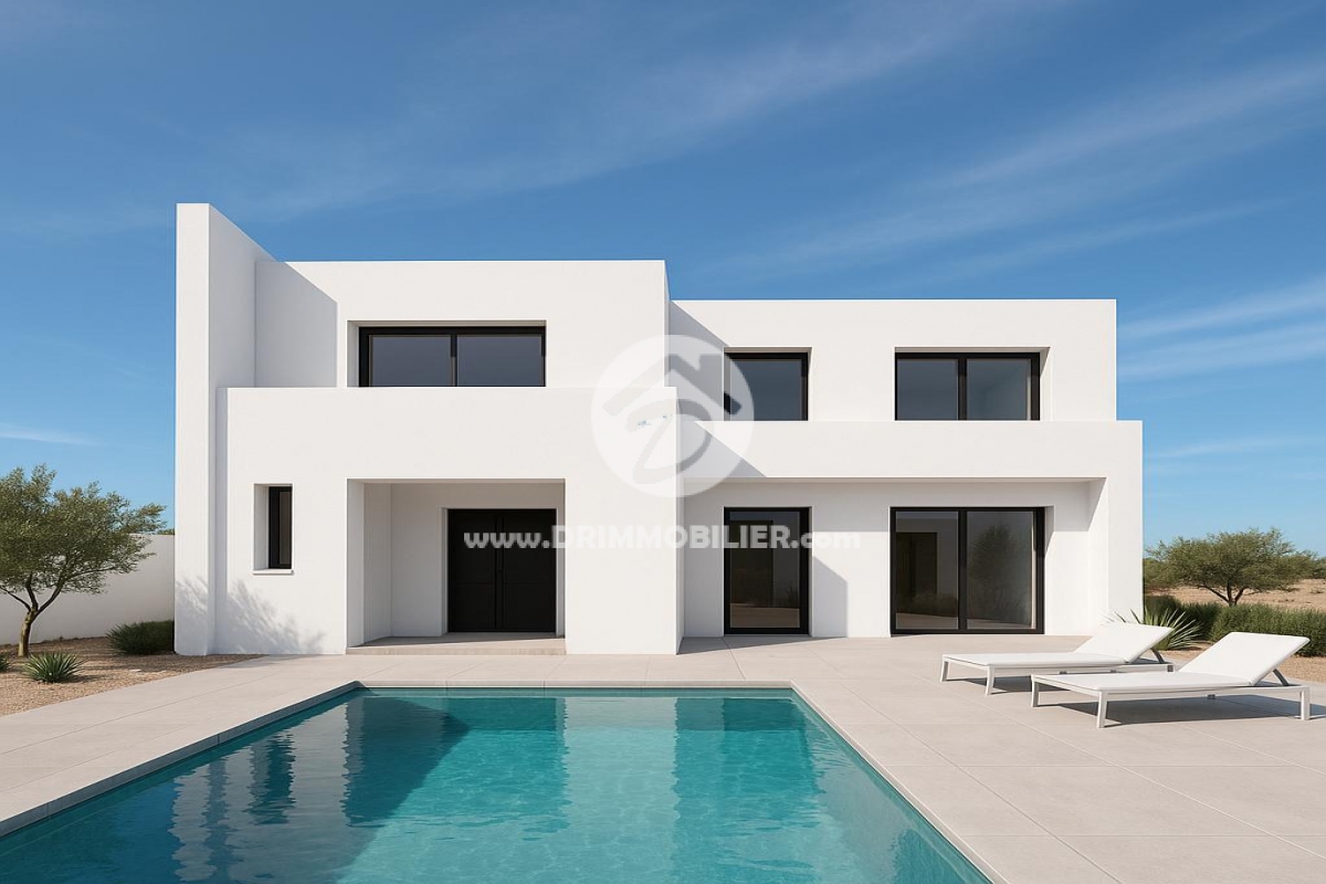 V715 -                            Vente
                           Villa avec piscine Djerba