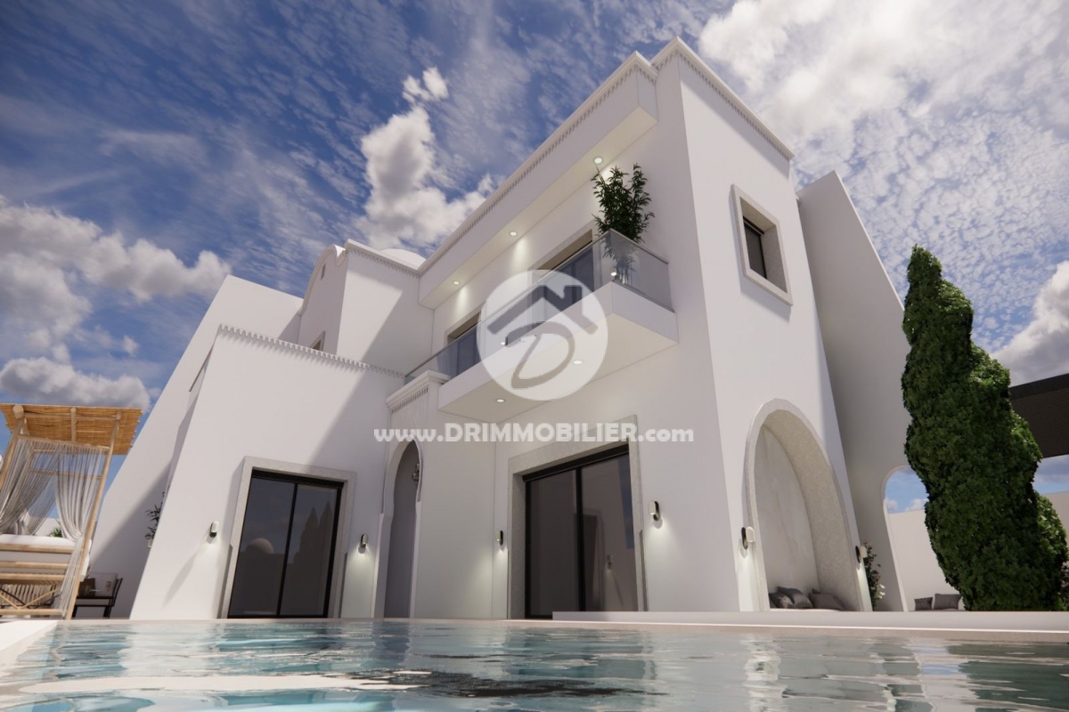 V726 -                            Vente
                           Villa avec piscine Djerba