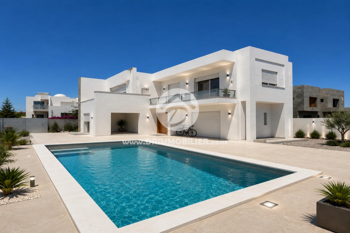 V728 -                            Vente
                           Villa avec piscine Djerba