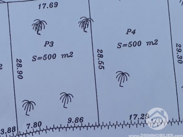 V116 -                            Vente
                           Terrain Djerba