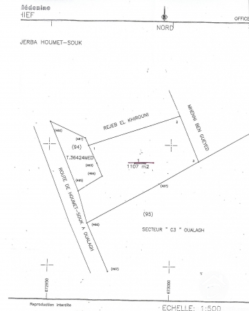 V269 -                            بيع
                           Terrain Djerba