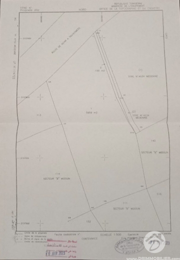 V604 -                            Koupit
                           Terrain Djerba