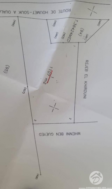 V618 -                            Sale
                           Terrain Djerba