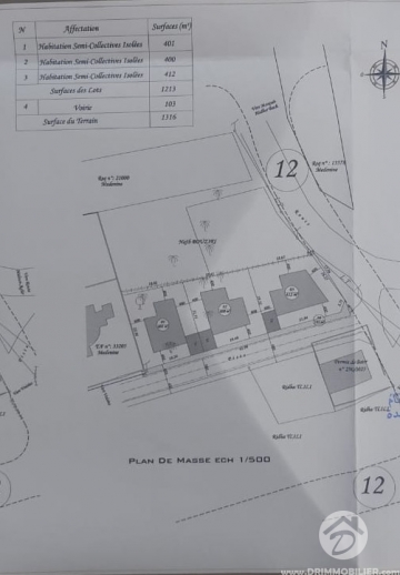 V733 -                            Vente
                           Terrain Djerba