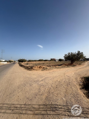  V752 -  بيع  أرض للبيع جربة